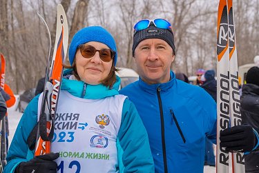 Лыжня России объединила оренбуржцев от 3 до 88 лет